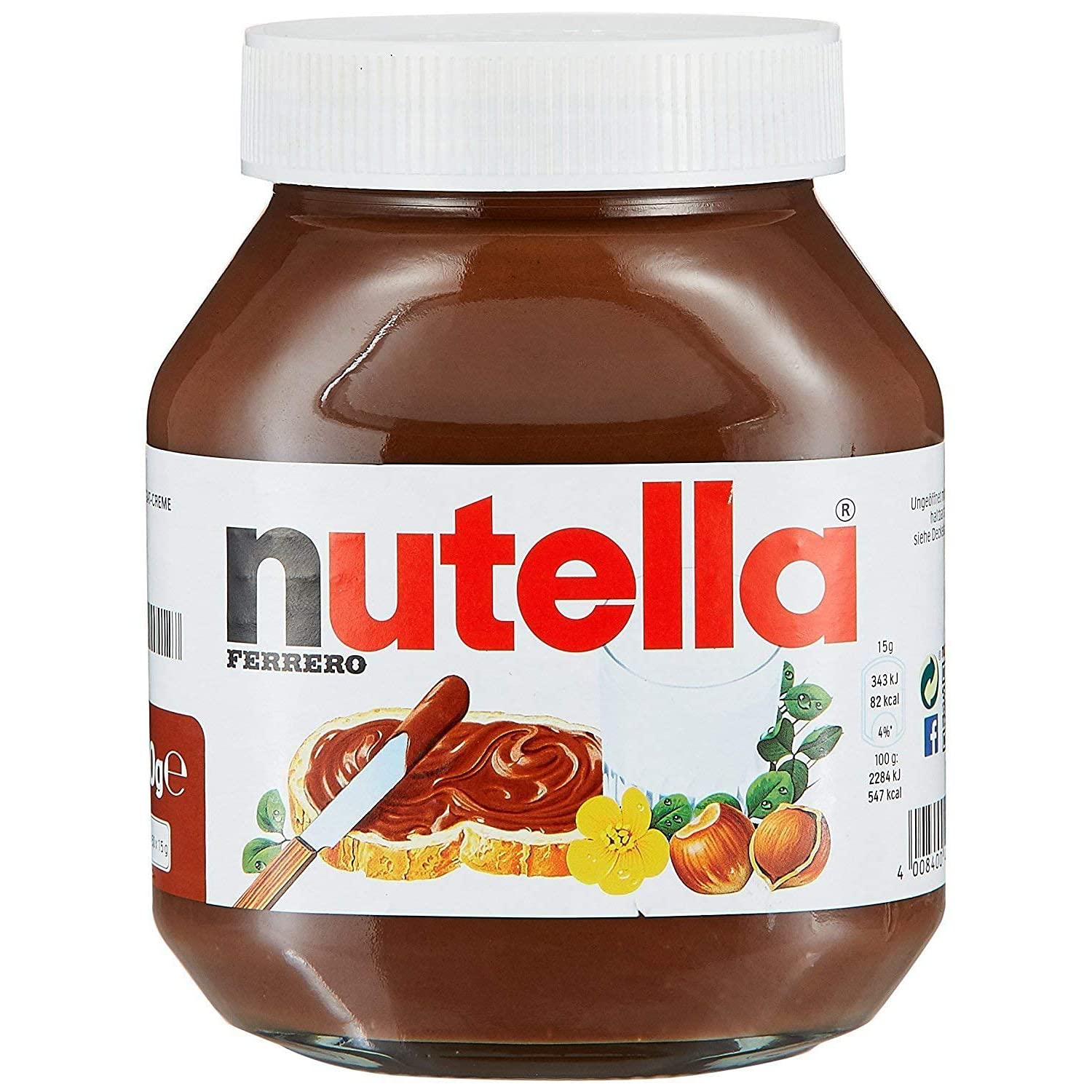 Nutella Spread - Hazelnut with Cocoa, 350gm SF Traders