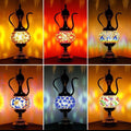 Turkish mosaic table Lamp vintage art deco Handcrafted SF Traders