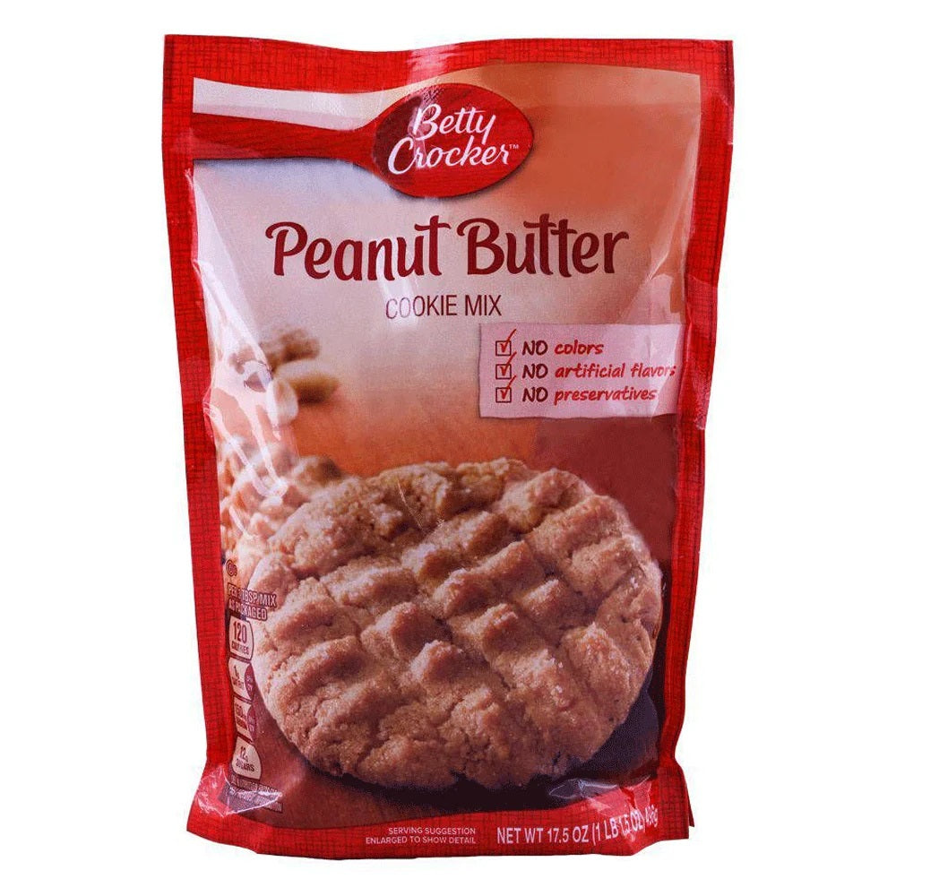 Betty Crocker Peanut Butter Cookie Mix 496 Gm