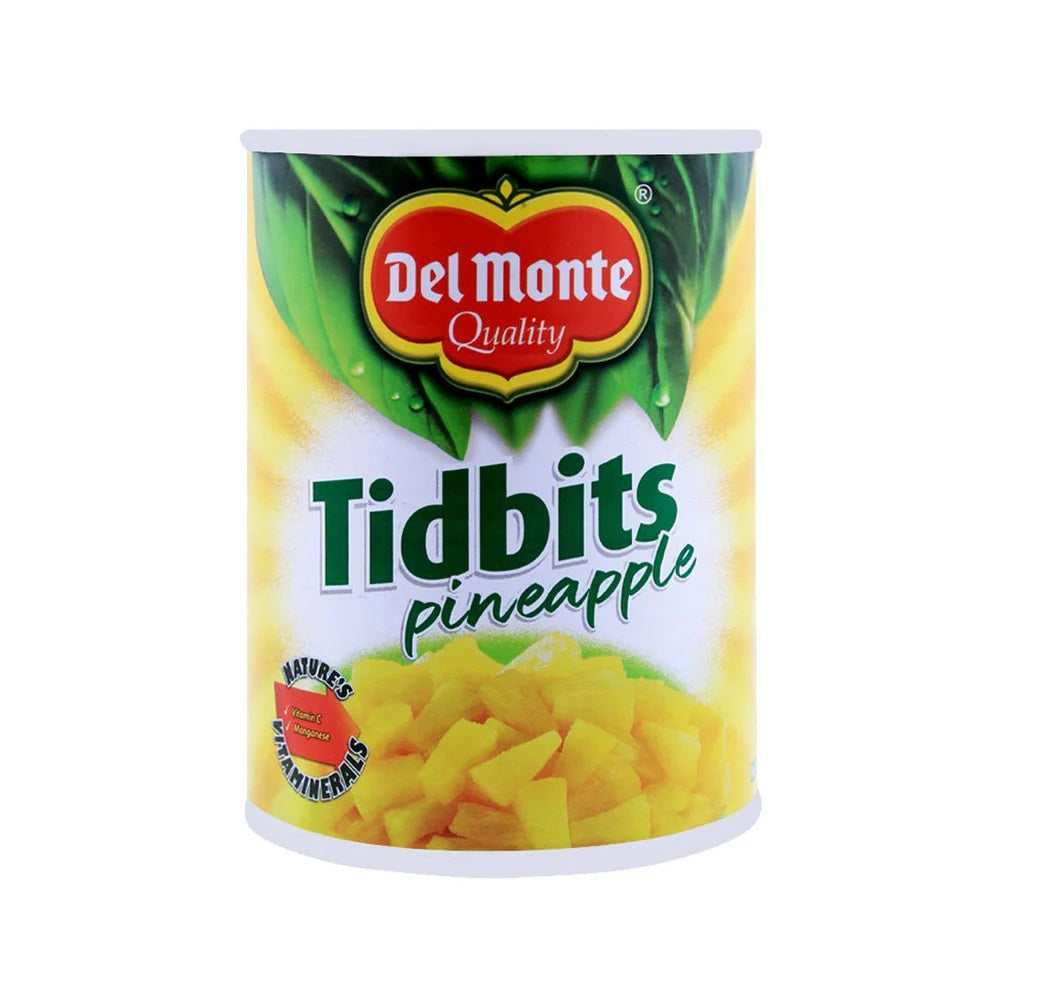 Del Monte Tidbits Pineapple 576 Gm