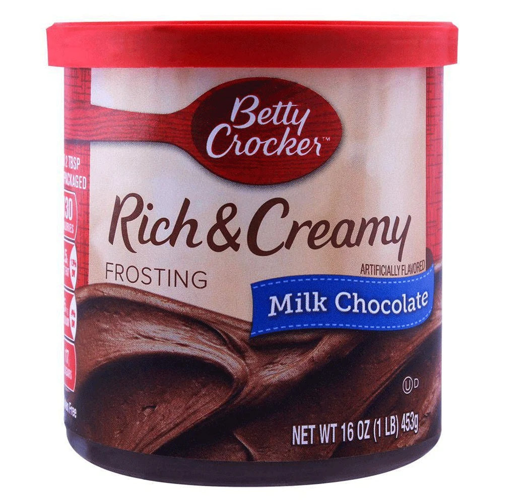 Betty Crocker Rich & Creamy Milk Chocolate Frosting 453 Gm