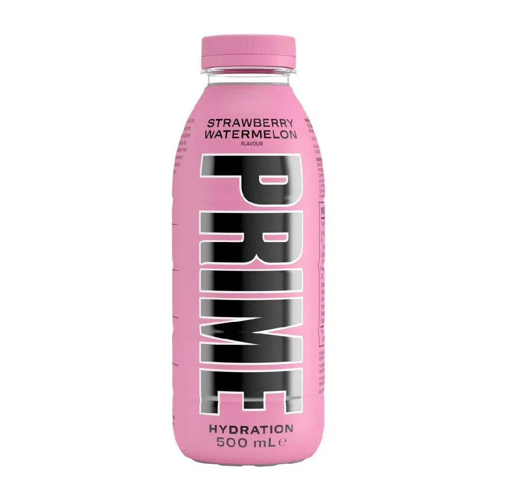 Prime Hydration Strawberry Watermelon Drink 500ml