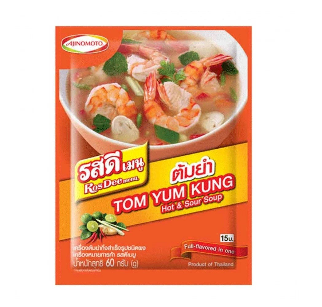 Rosdee Tom Yum Kung Hot & Sour Soup 60 Gm